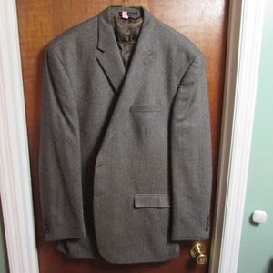 Ralph Lauren Tweed Blazer Sport Jacket Mens 48L